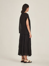 Caroline Sills Palmer Linen Top