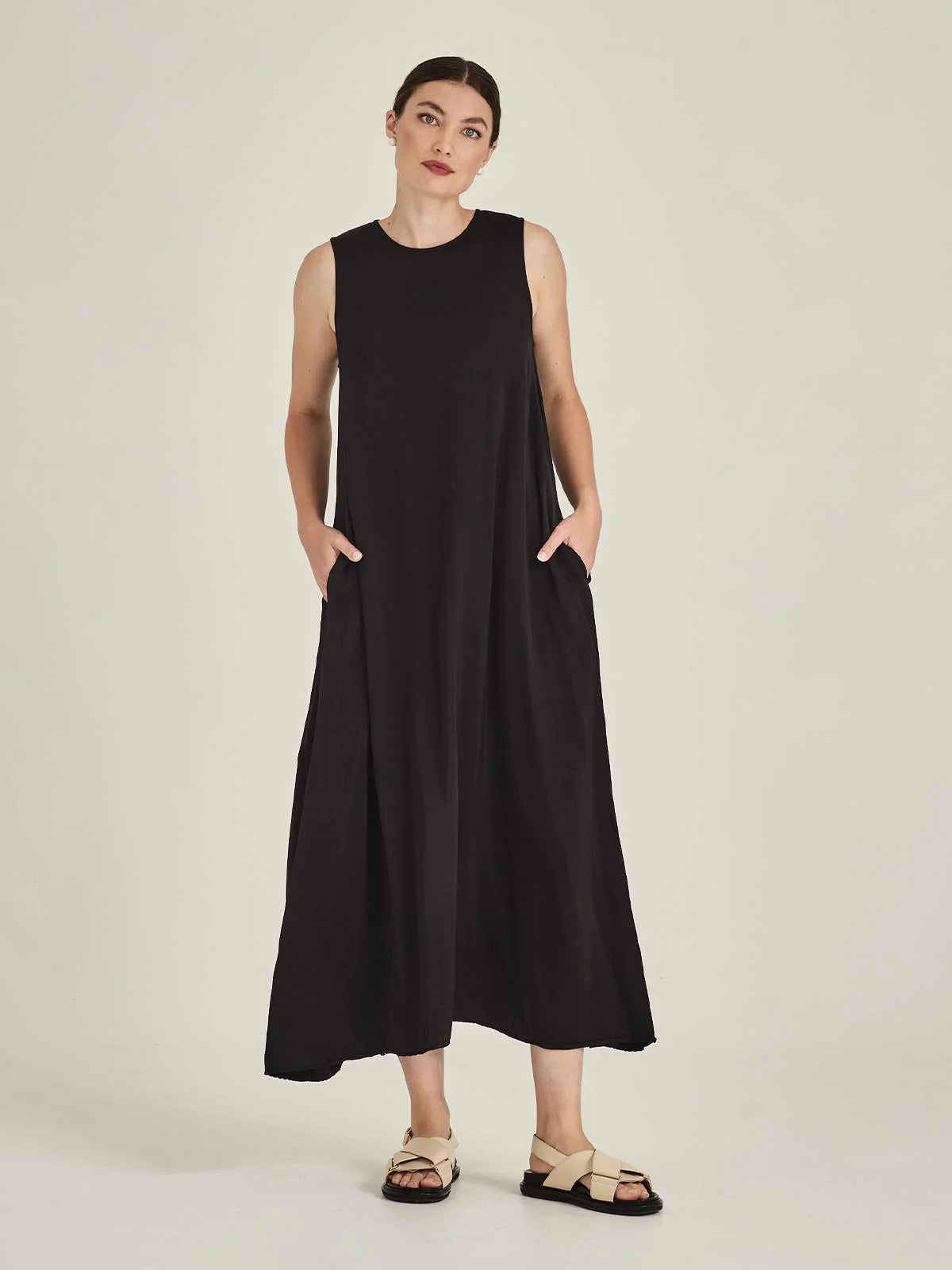 Caroline Sills Dakota Satin Dress