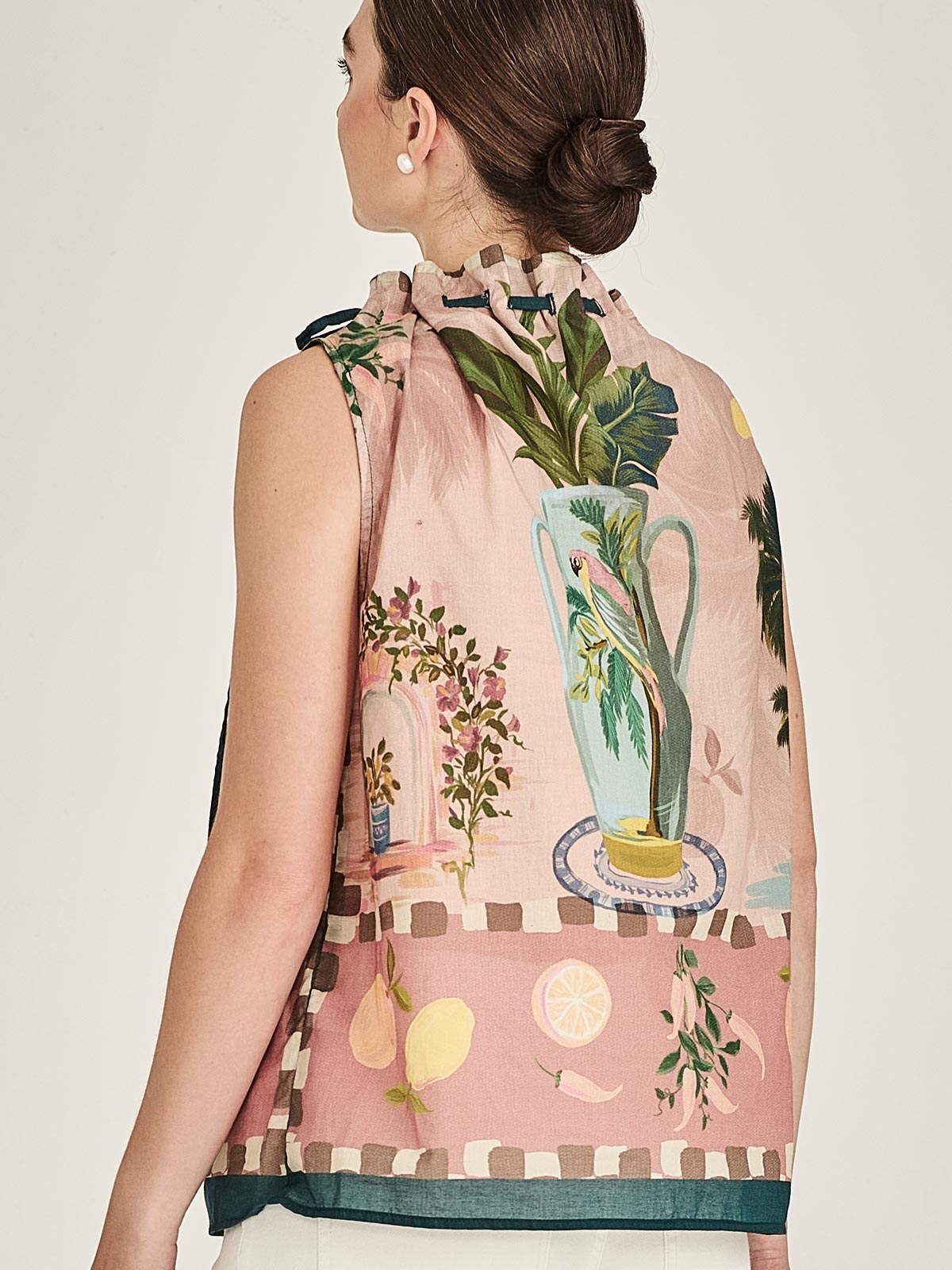 Caroline Sills Florine Jasper Top