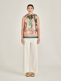 Caroline Sills Florine Jasper Top