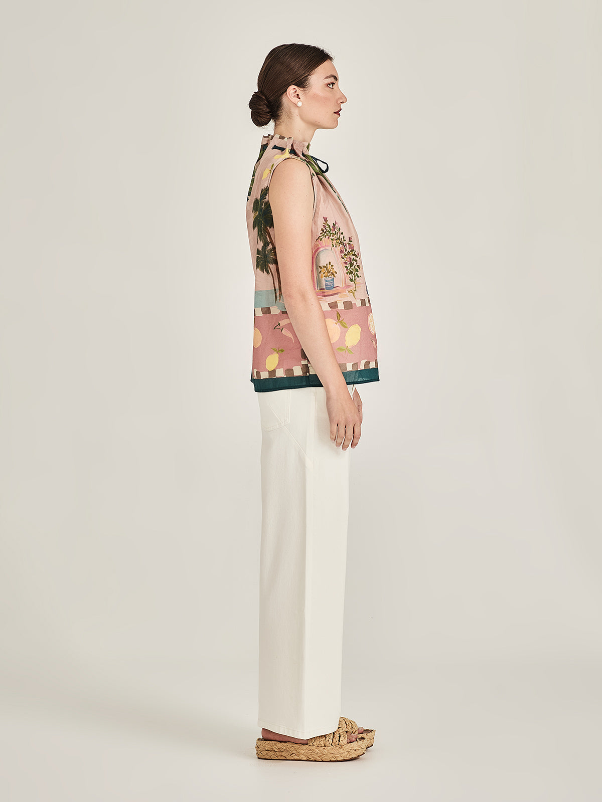 Caroline Sills Florine Jasper Top