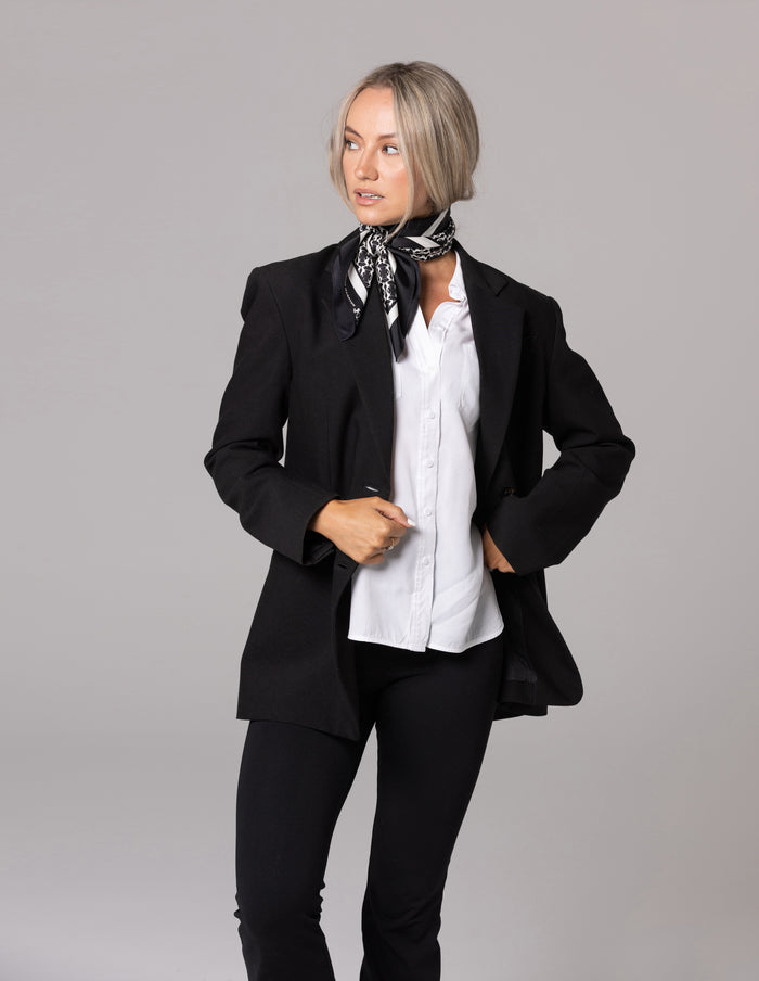 Dark Hampton Little Silk Scarf