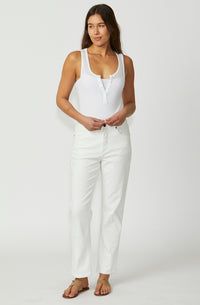 New London Dover Jean Washed White