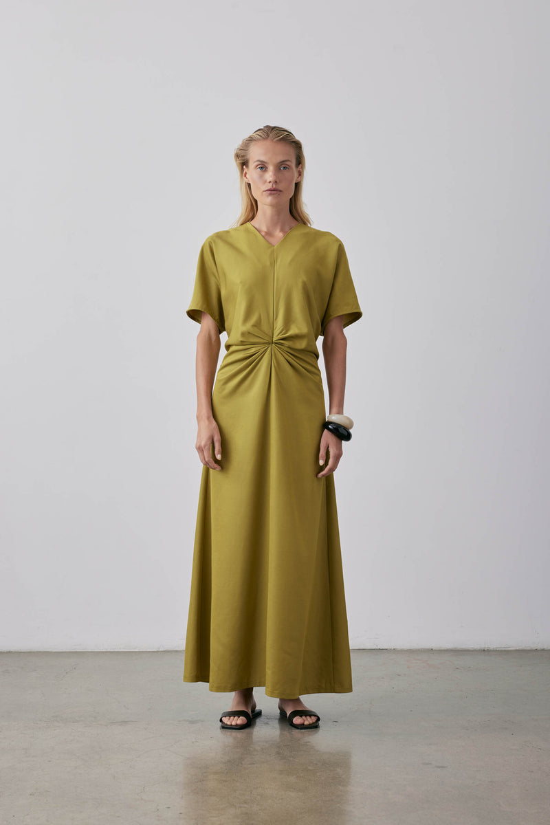 Gregory Dorienne Dress Sicilian Olive