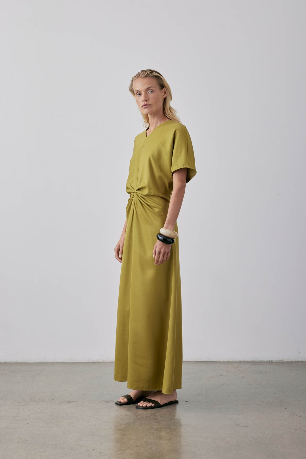 Gregory Dorienne Dress Sicilian Olive