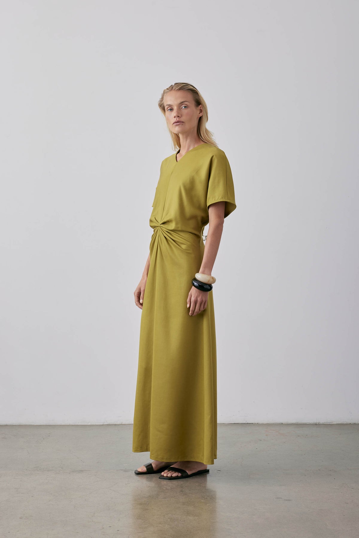 Gregory Dorienne Dress Sicilian Olive