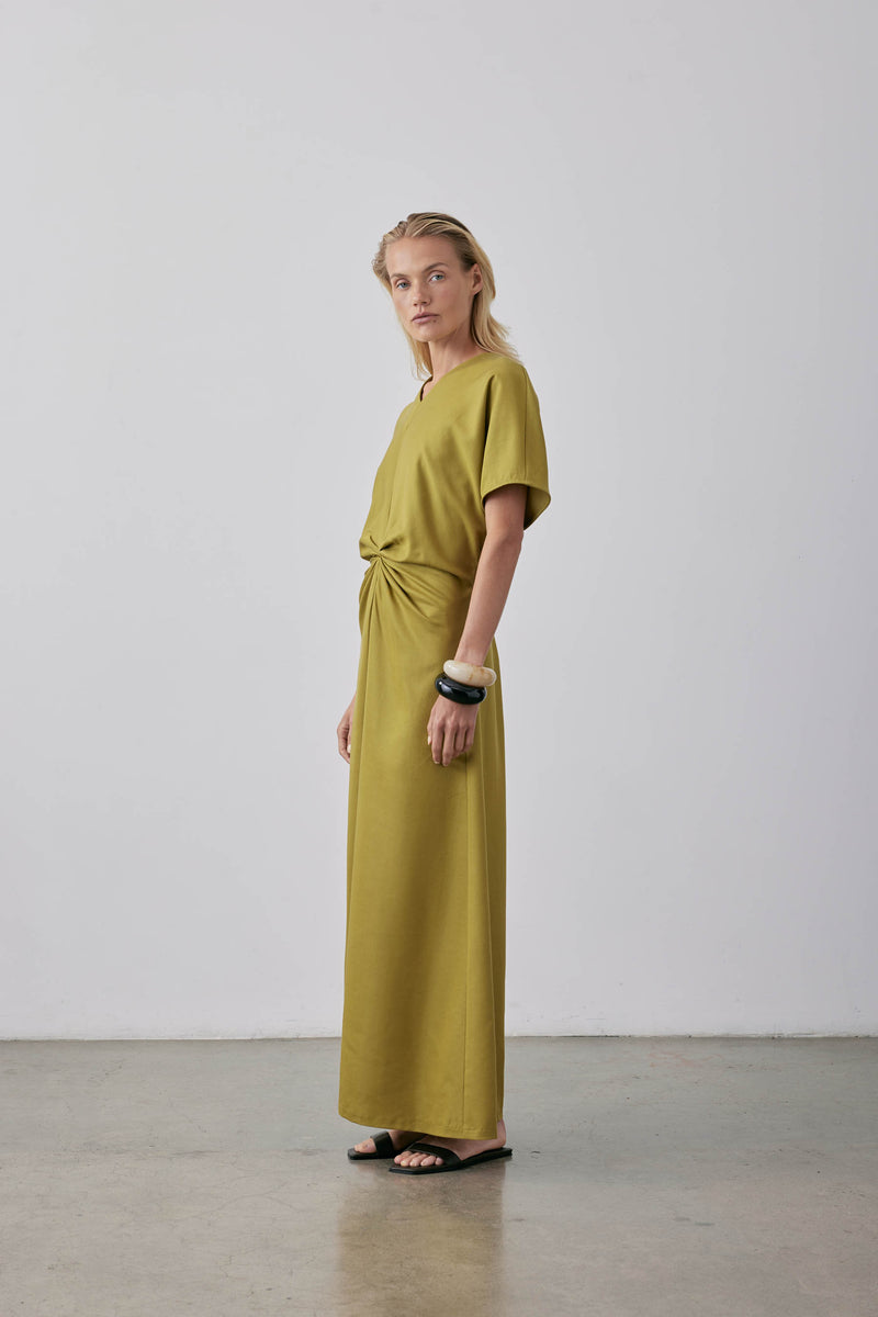 Gregory Dorienne Dress Sicilian Olive