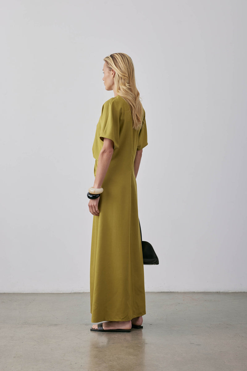 Gregory Dorienne Dress Sicilian Olive