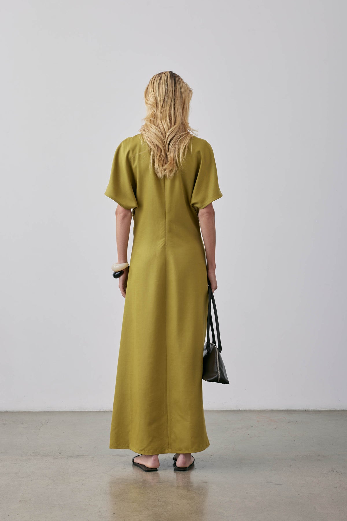 Gregory Dorienne Dress Sicilian Olive