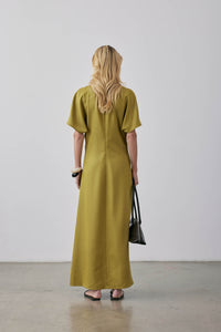 Gregory Dorienne Dress Sicilian Olive