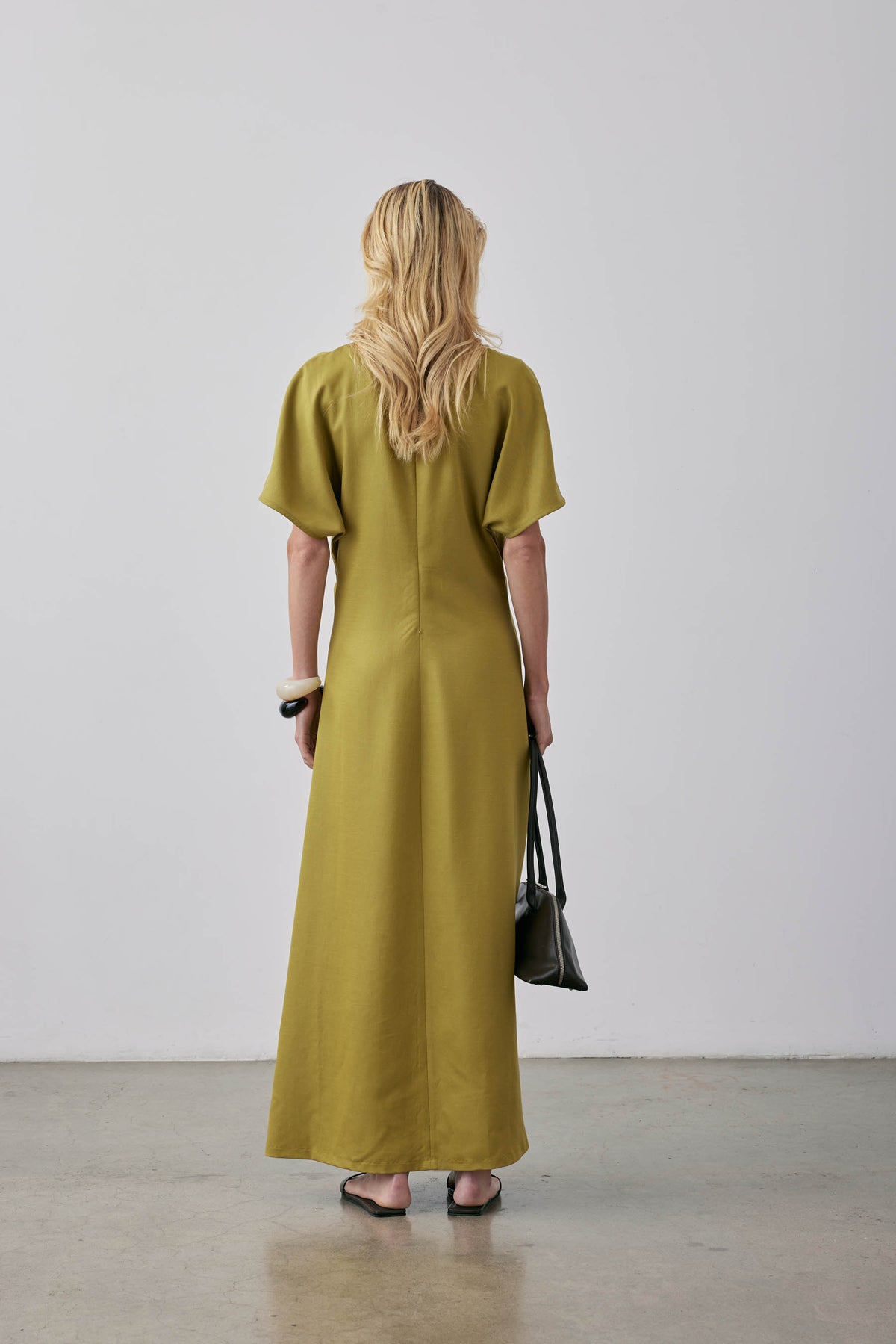 Gregory Dorienne Dress Sicilian Olive