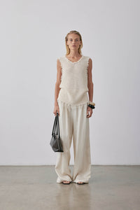 Gregory Broun Pant Parchment