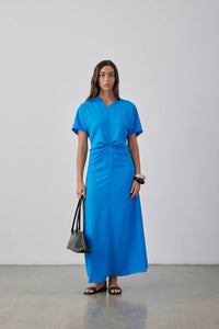 Gregory Dorienne Dress Cerulean