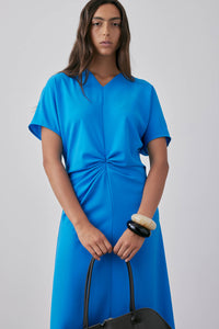 Gregory Dorienne Dress Cerulean