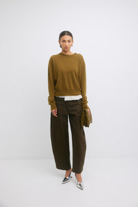 Gregory Faron Jumper Olive