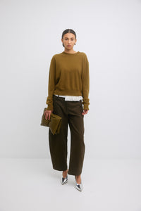 Gregory Faron Jumper Olive