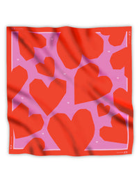 Dark Hampton Have Heart Scarf