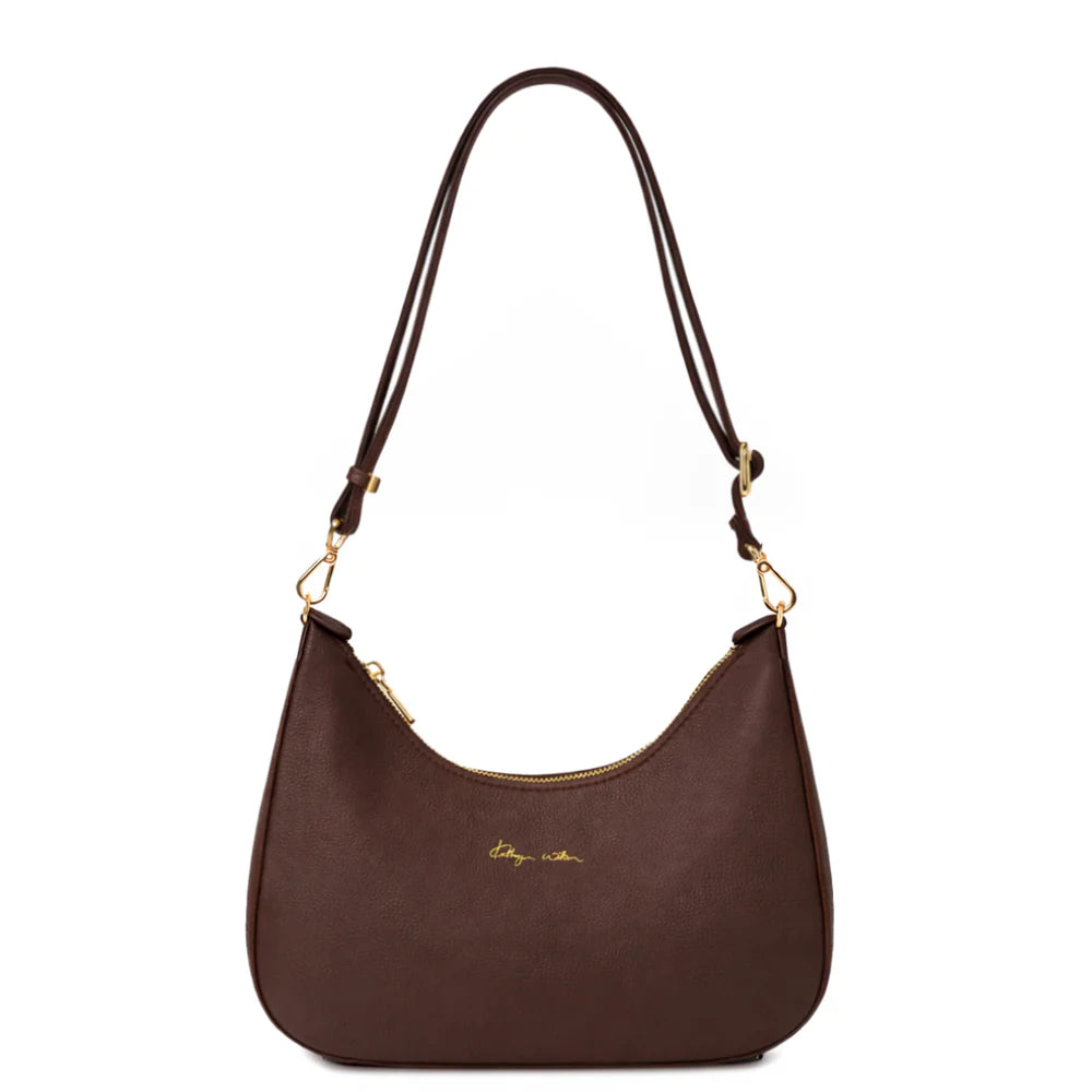Kathryn Wilson Belle Bag Espresso Pebble