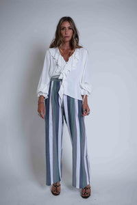 Sheryl May Pavillion Stripe Trousers