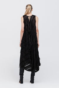 Taylor Reprise Dress Black Tassel
