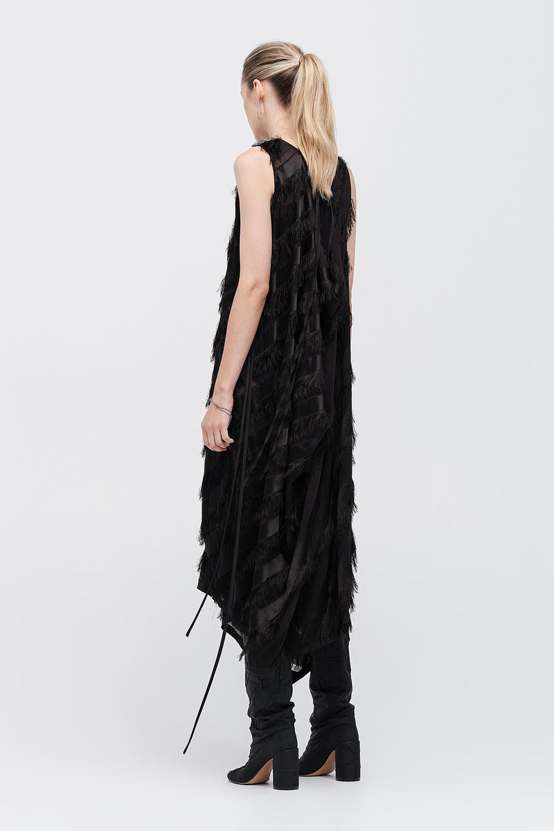 Taylor Reprise Dress Black Tassel
