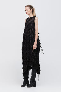 Taylor Reprise Dress Black Tassel