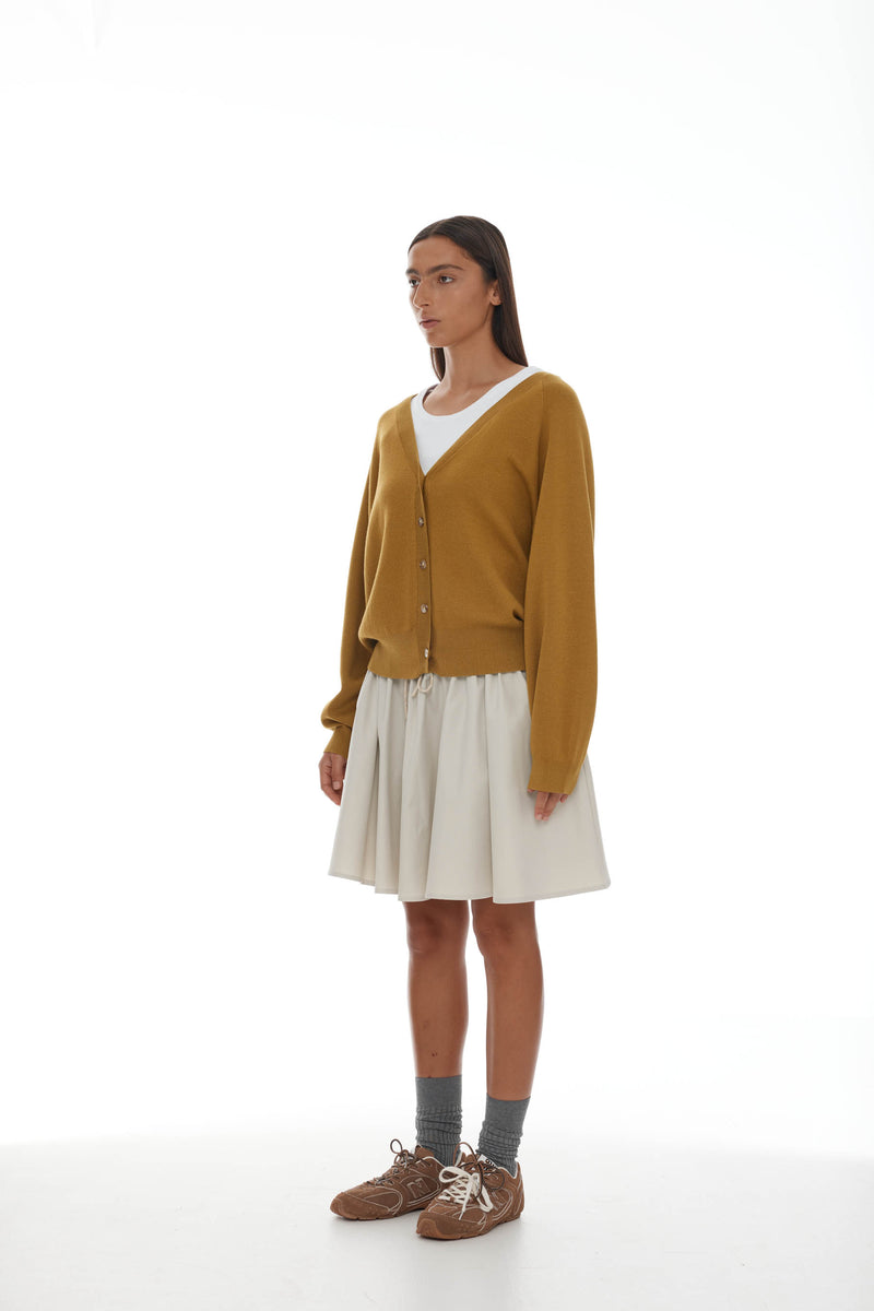 Ricochet Fonseca Cardigan Chartreuse