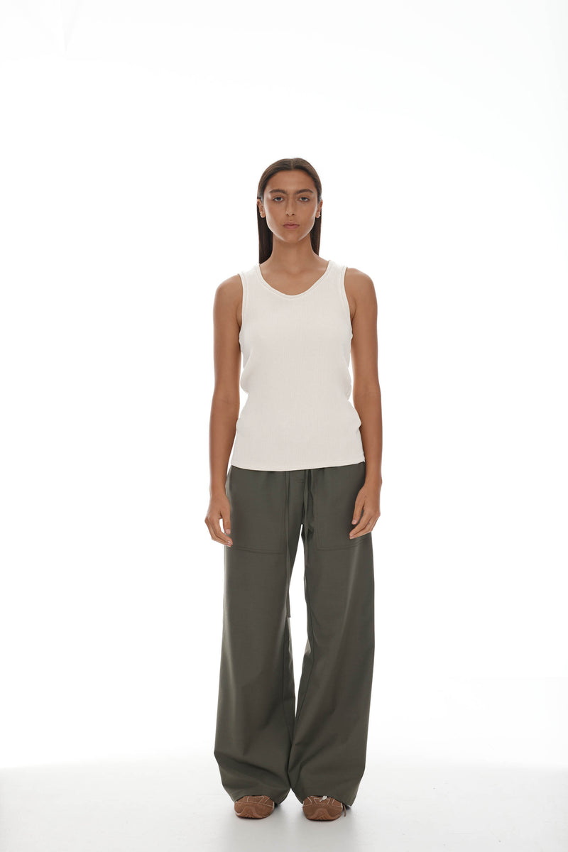 Ricochet Hans Tank White