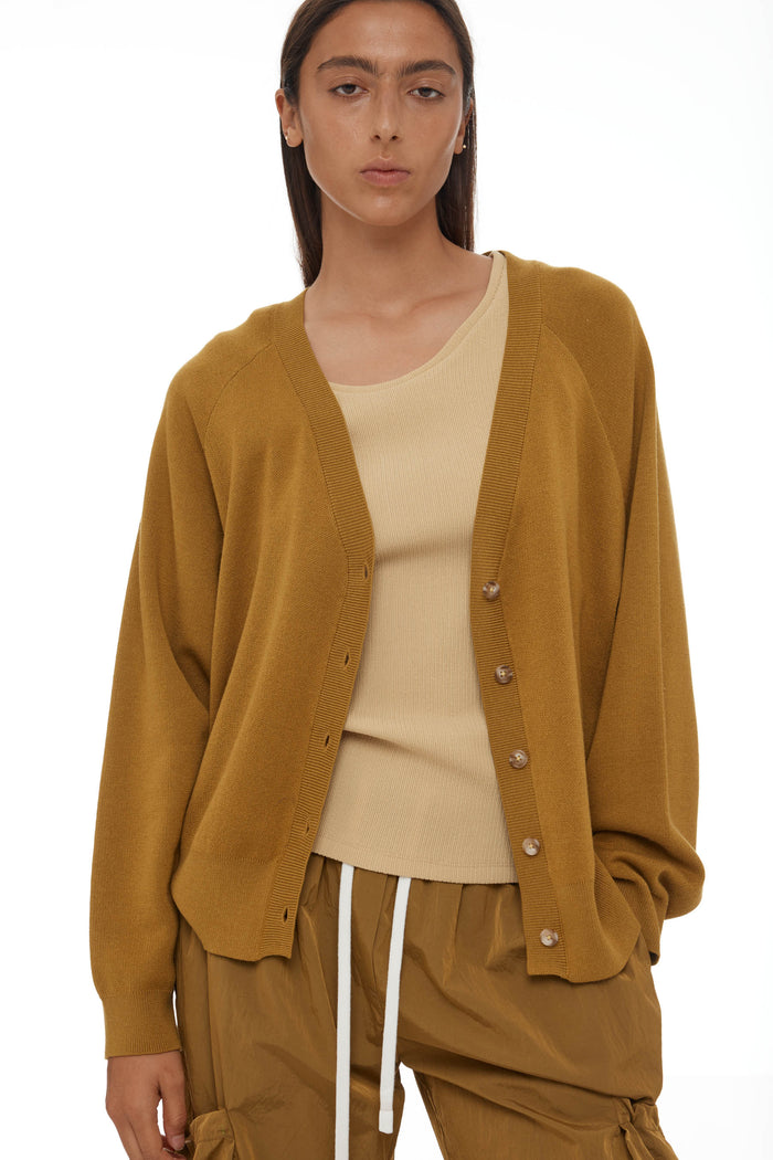 Ricochet Fonseca Cardigan Chartreuse