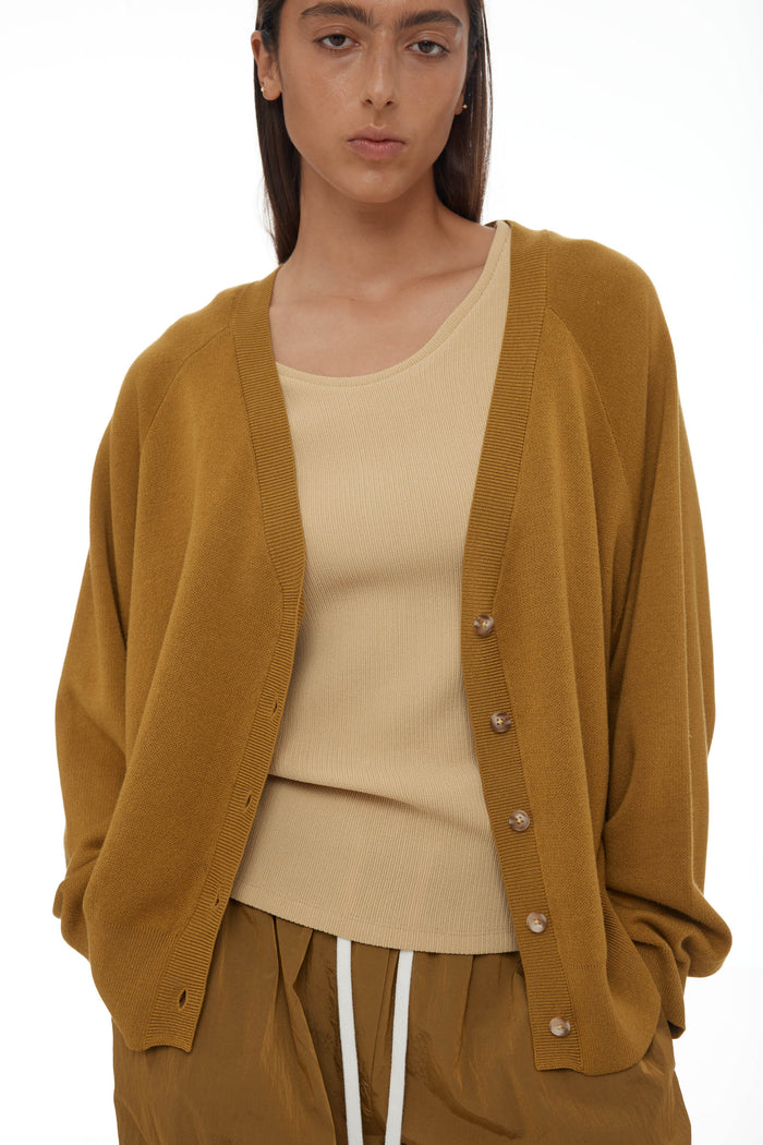 Ricochet Fonseca Cardigan Chartreuse