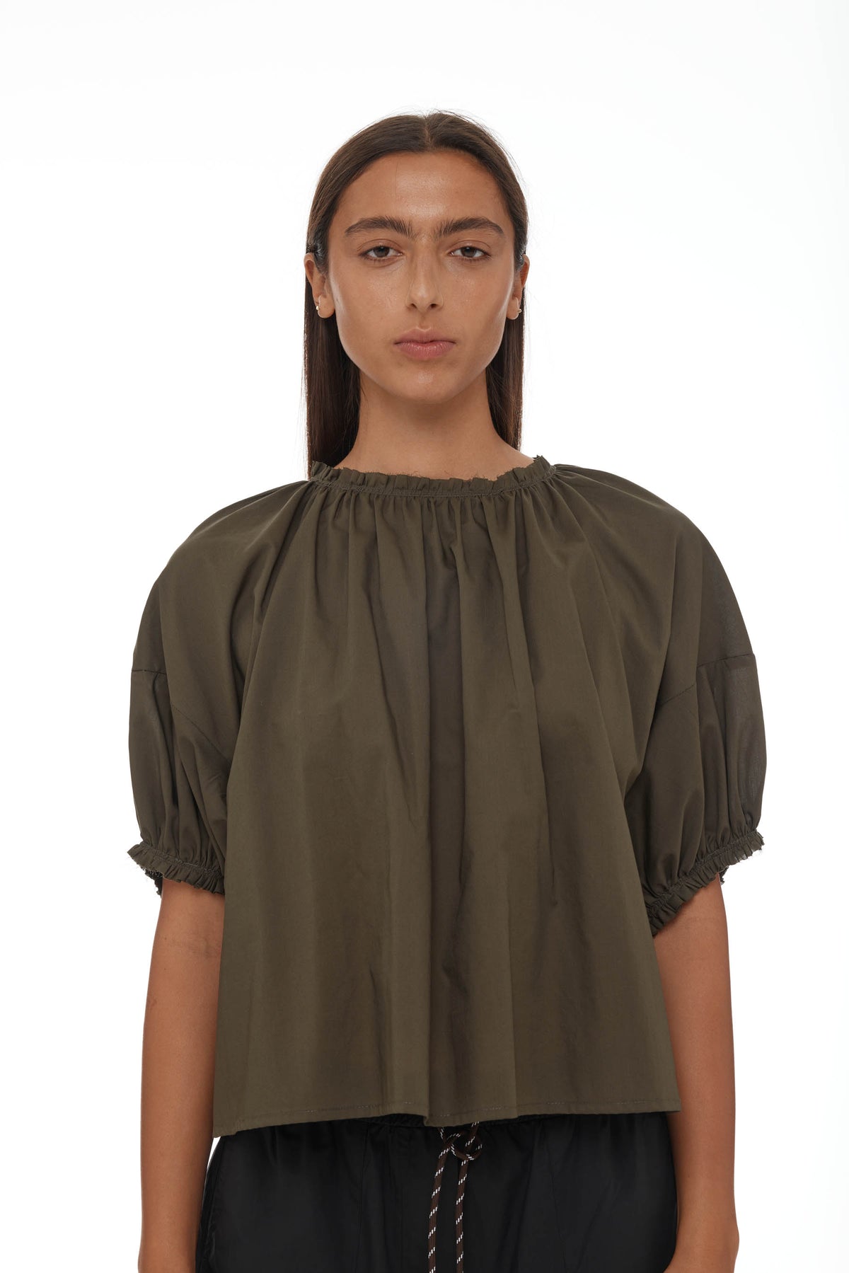 Ricochet Tomas Top Dark Khaki