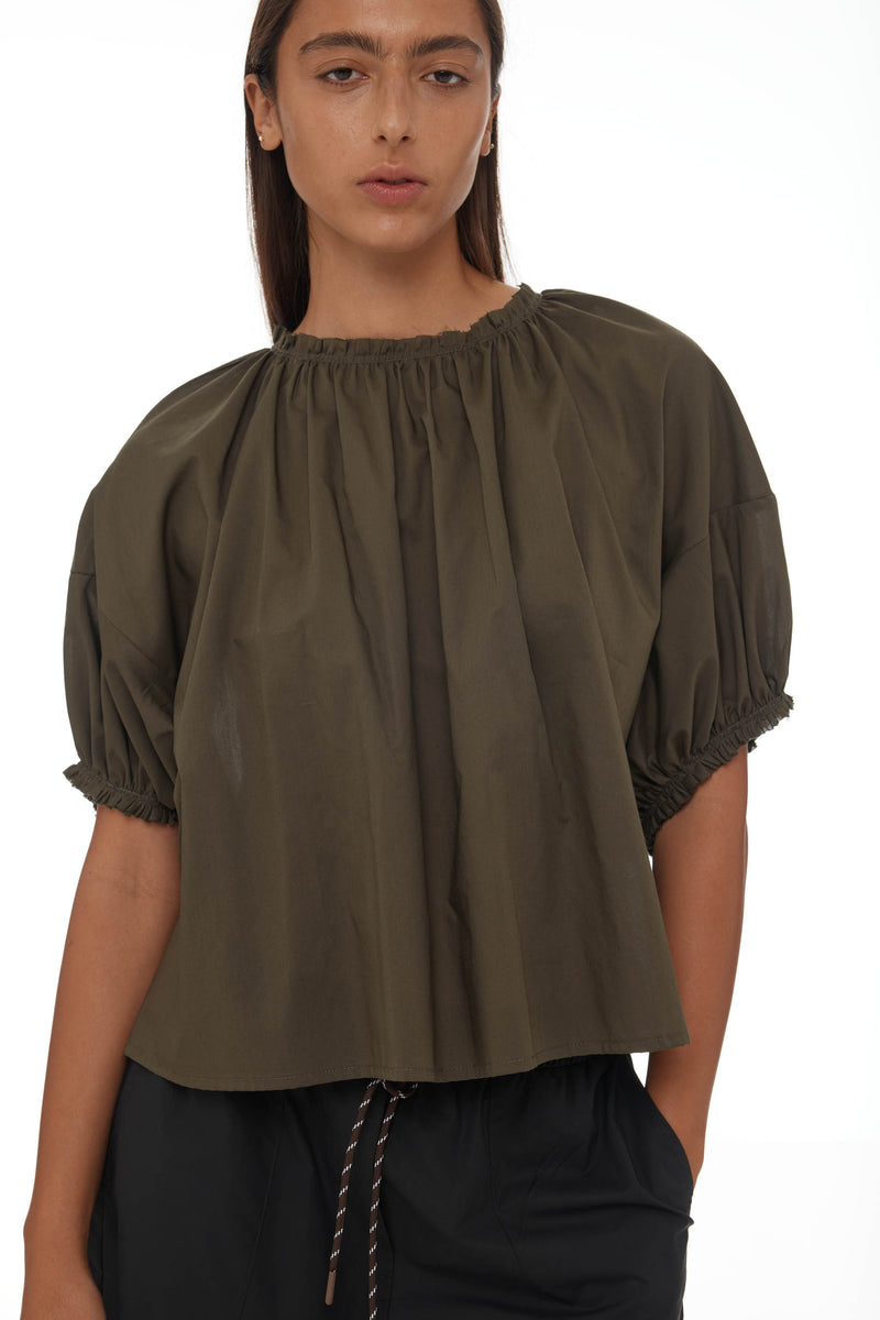 Ricochet Tomas Top Dark Khaki