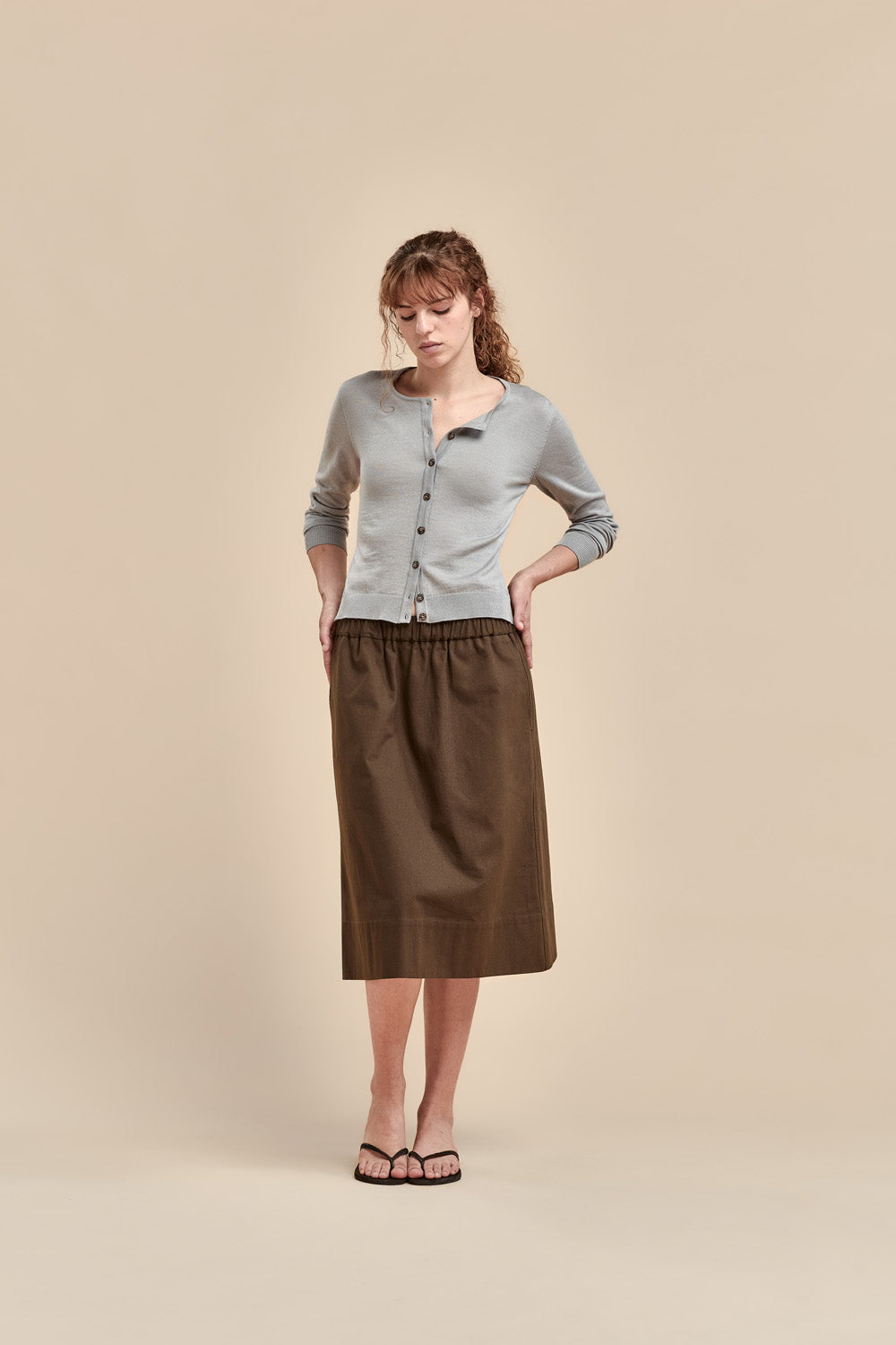 Standard Issue Merino Crop Crew Cardi