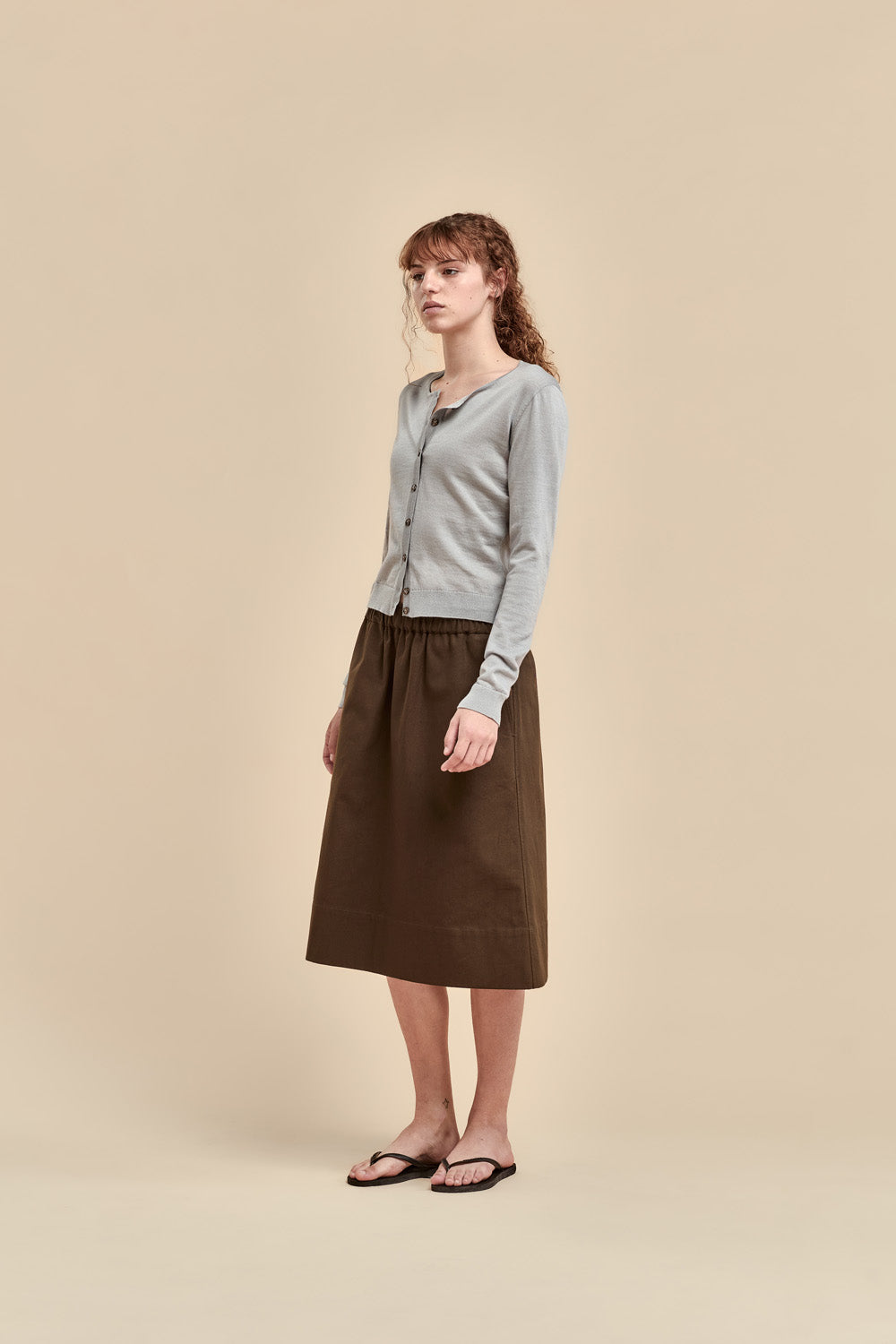 Standard Issue Merino Crop Crew Cardi