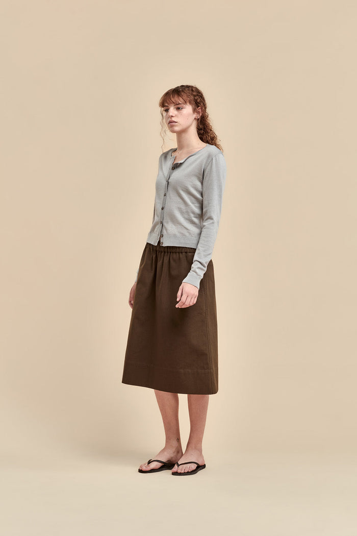 Standard Issue Merino Crop Crew Cardi