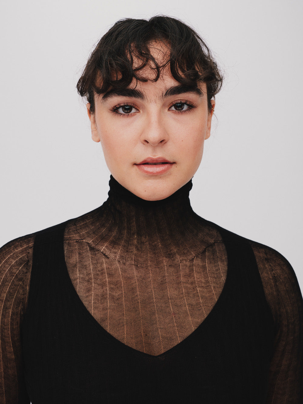 Standard Issue Cotton Tulle Skivvy Black