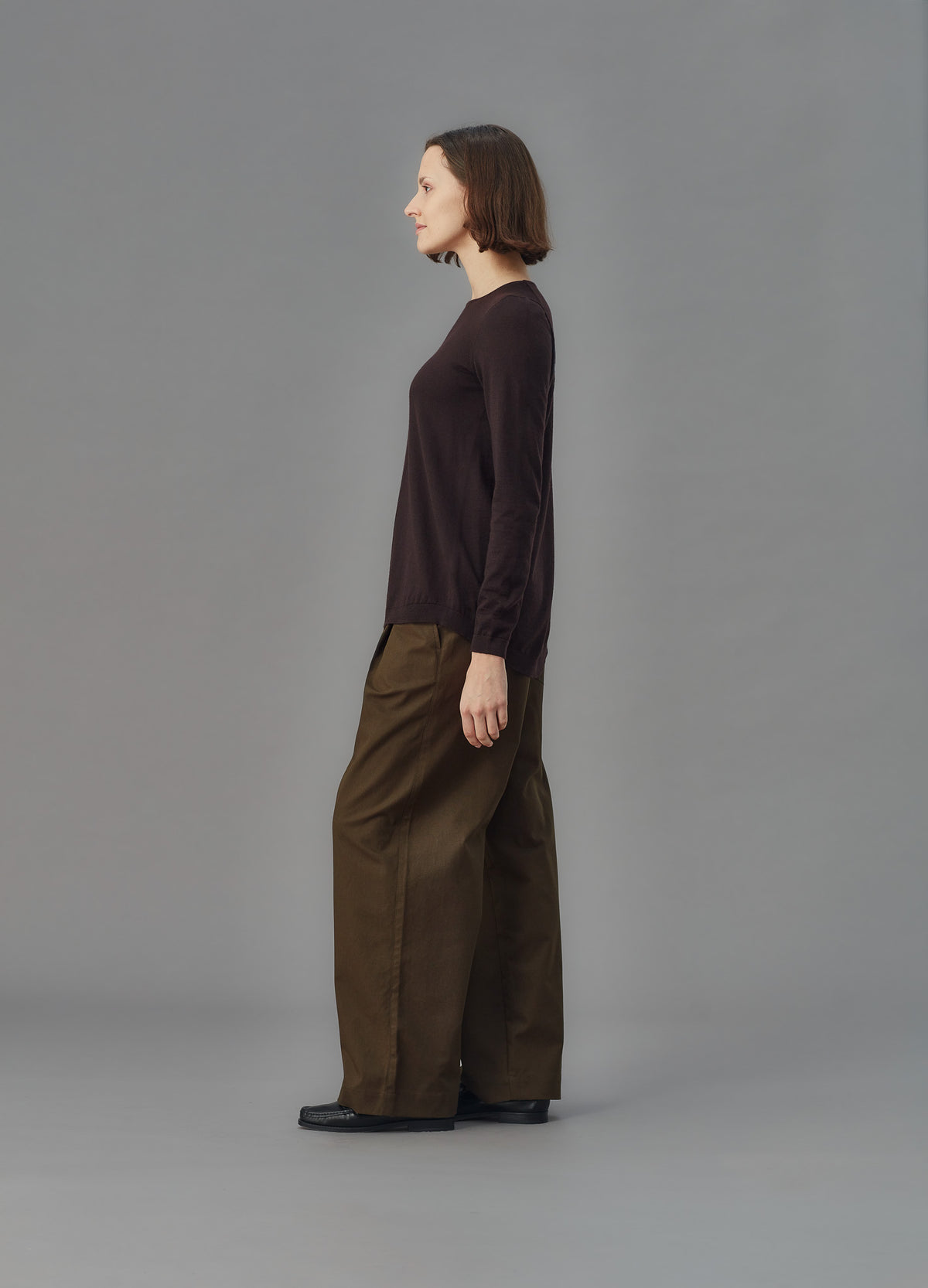 Standard Issue Swing Sweater Umber