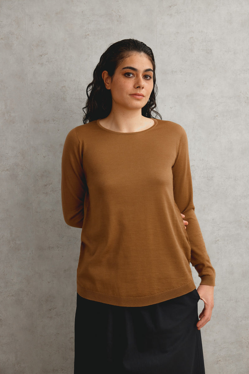 Standard Issue Swing Sweater Walnut
