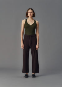 Standard Issue Merino Rib V Neck Tank