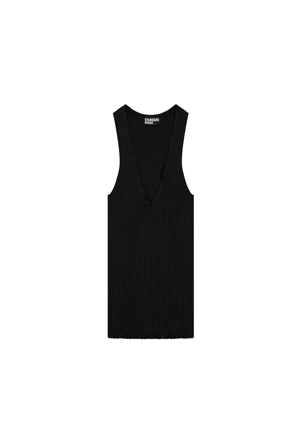 Standard Issue Merino Rib V Neck Tank