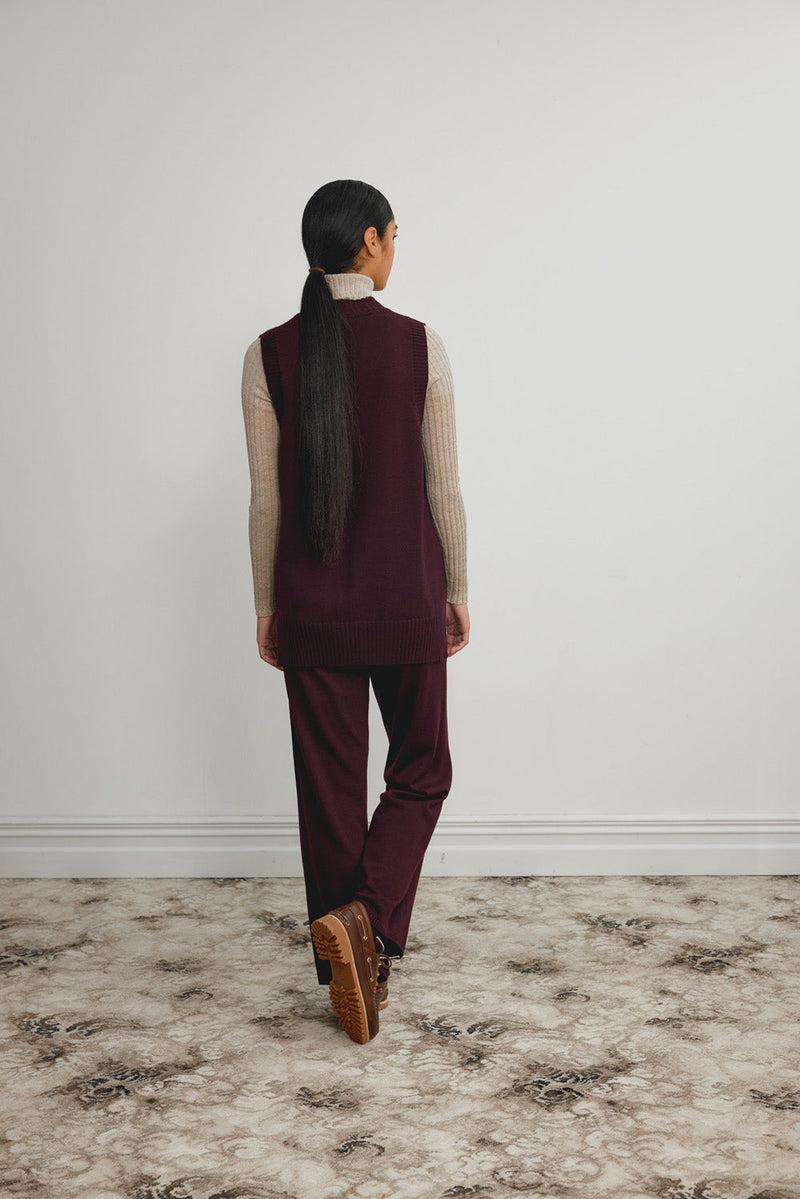 Standard Issue Merino Vest Fig