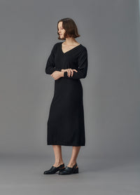 Standard Issue Merino V Neck Dress