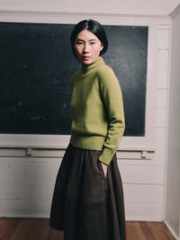 Standard Issue Okewa Crop Funnel Neck Jumper