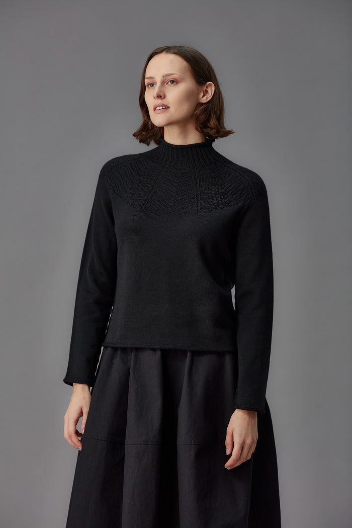 Standard Issue Merino Mock Neck Sweater