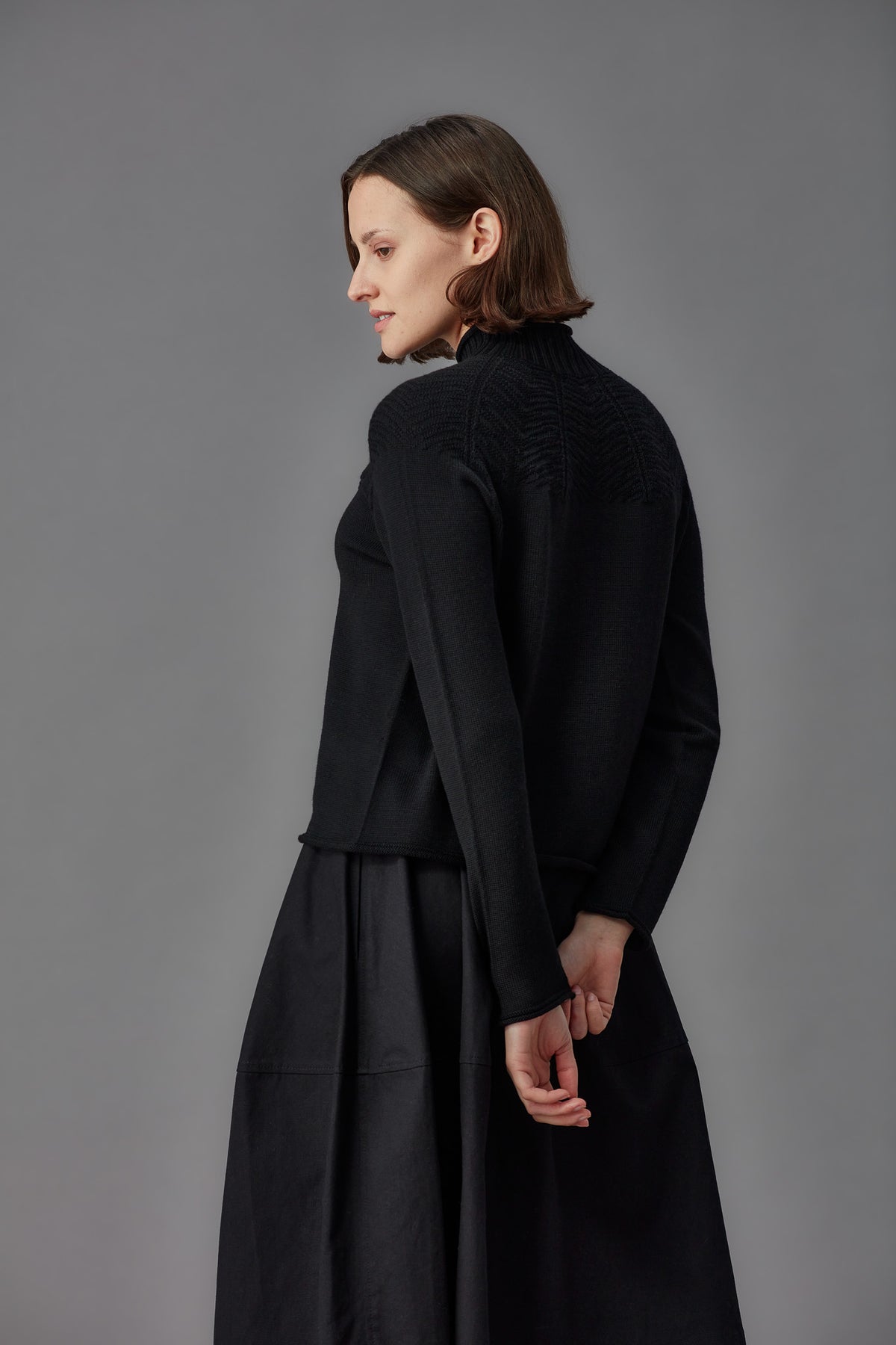 Standard Issue Merino Mock Neck Sweater