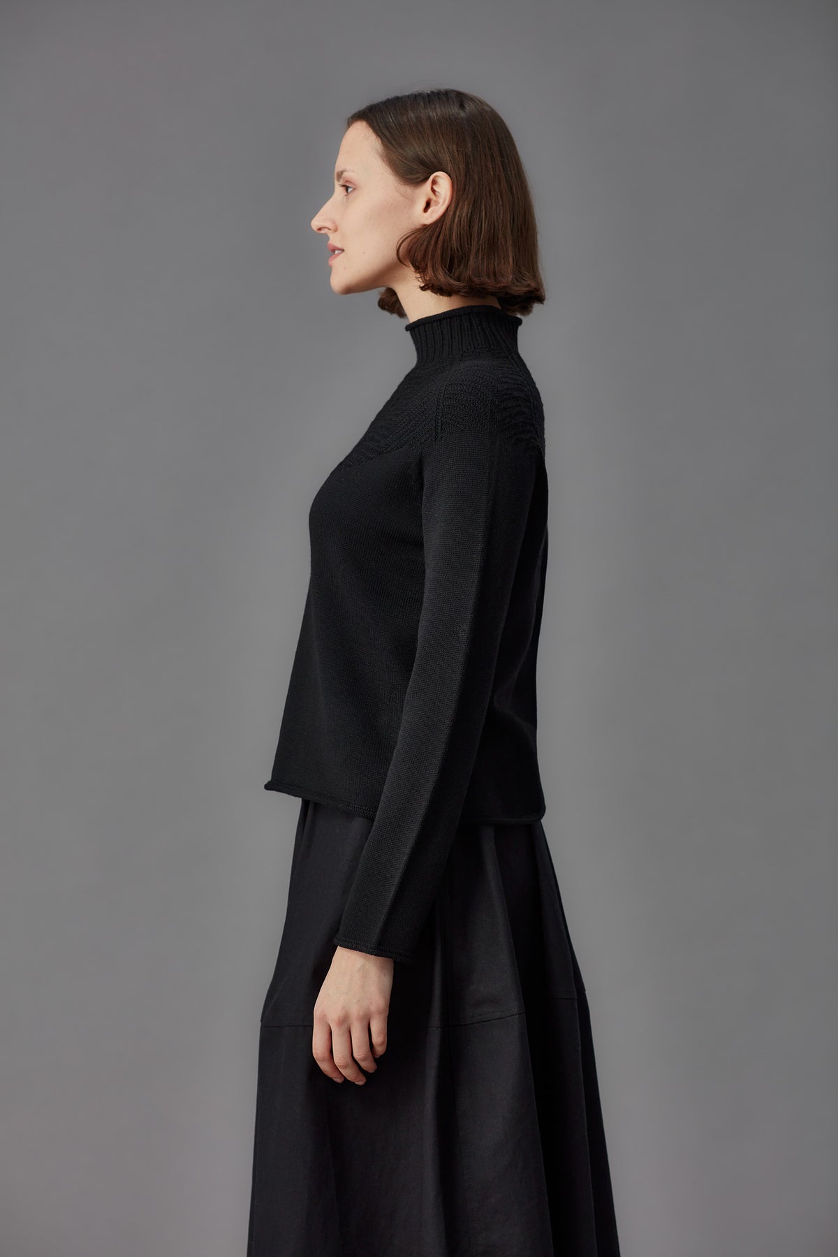 Standard Issue Merino Mock Neck Sweater