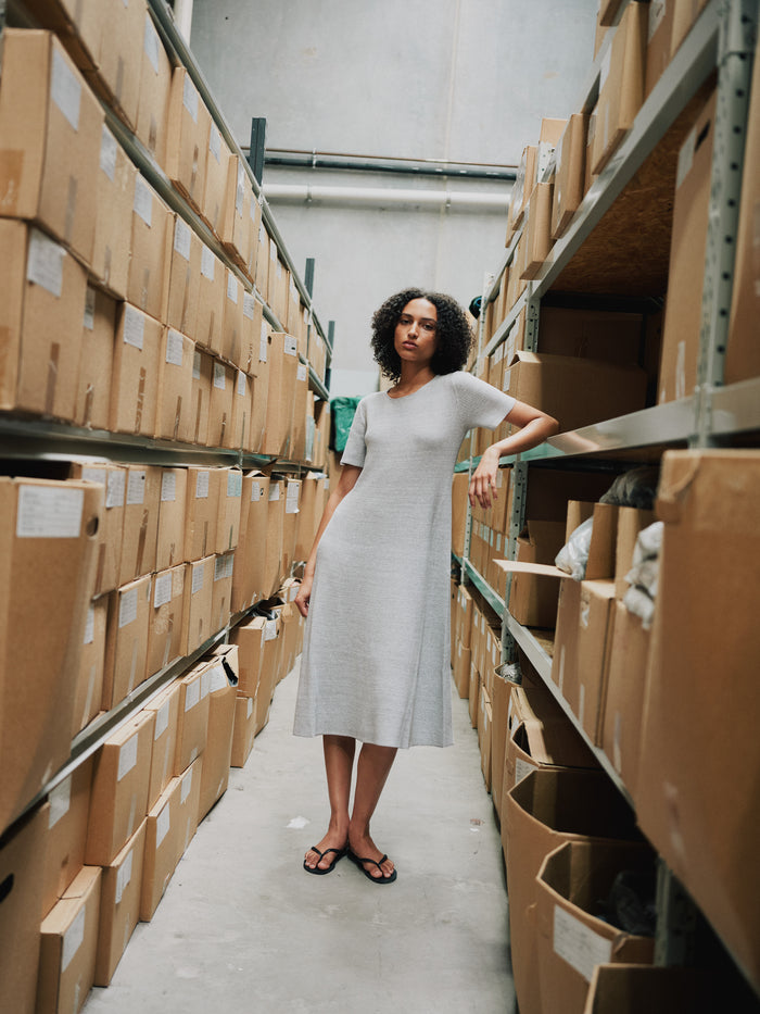 Standard Issue Cotton Waffle Dress