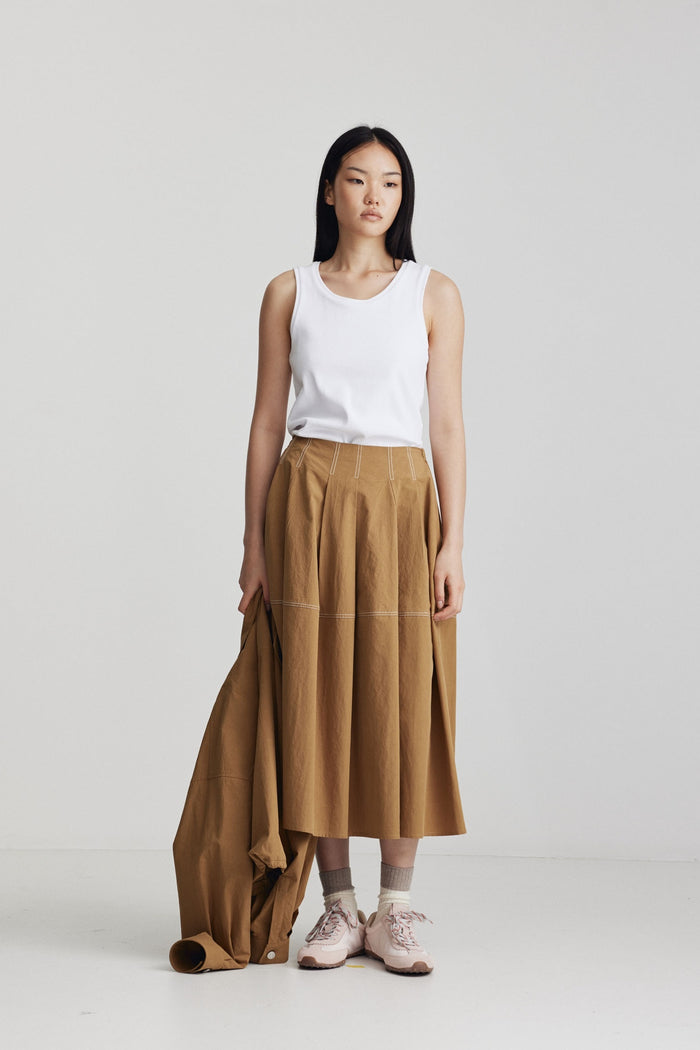 Ricochet Carter Skirt Tan