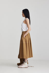 Ricochet Carter Skirt Tan