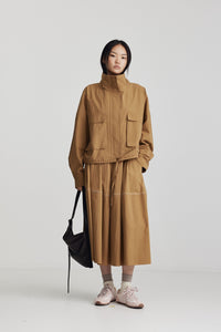 Ricochet Carter Skirt Tan